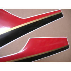 HONDA CBX 750F AÑO 1986 - WHITE/RED/BLACK adhesivos (Producto compatible)