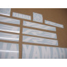 YAMAHA YZF-R3 CUSTOM white AUFKLEBER (Kompatibles Produkt)
