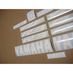 YAMAHA YZF-R3 CUSTOM white AUFKLEBER (Kompatibles Produkt)