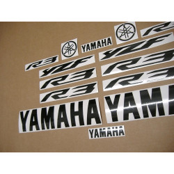 YAMAHA YZF-R3 CUSTOM BLACK AUFKLEBER (Kompatibles Produkt)