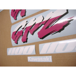 KAWASAKI GPZ 1100  year 1996 AUTOCOLLANT (Produit compatible)