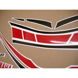 YAMAHA FZ8 2012 50th ANNIVERSARY ADESIVOS (Produto compatível)