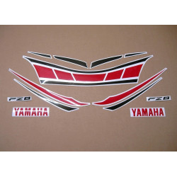 YAMAHA FZ8 2012 50th ANNIVERSARY ADESIVOS (Produto compatível)