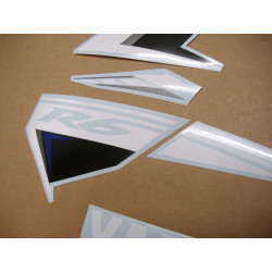 Yamaha YZF-R6 2011 BLUE STICKER SET (Compatible Product)