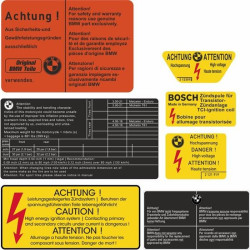 BMW K 75 replacement Lables (Prodotto compatibile)