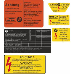 BMW R 80 GS replacement Lables (Produit compatible)