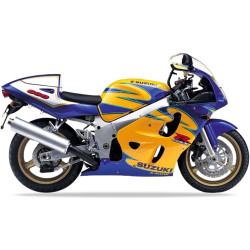 Suzuki GSX-R 600 YEAR 2000 CORONA AUTOCOLLANT (Produit compatible)