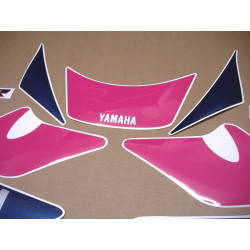 Yamaha TZR 125 YEAR 1996 WHITE/PINK/BLUE DECALS (Compatible Product)