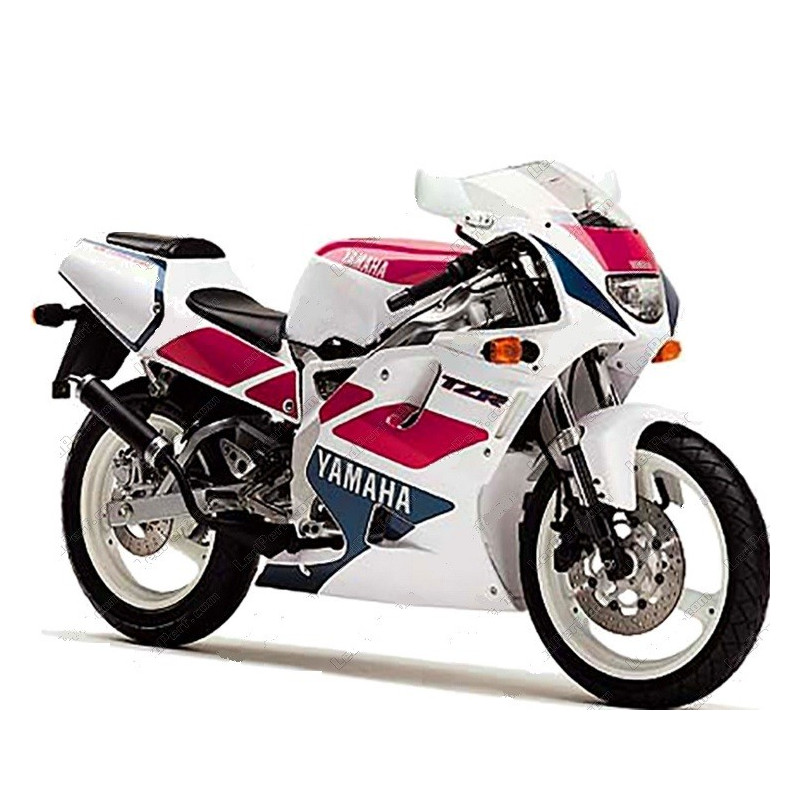 Yamaha TZR 125 YEAR 1996 WHITE/PINK/BLUE ADESIVO (Produto compatível)