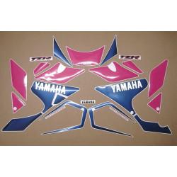Yamaha TZR 125 YEAR 1996 WHITE/PINK/BLUE AUFKLEBER (Kompatibles Produkt)