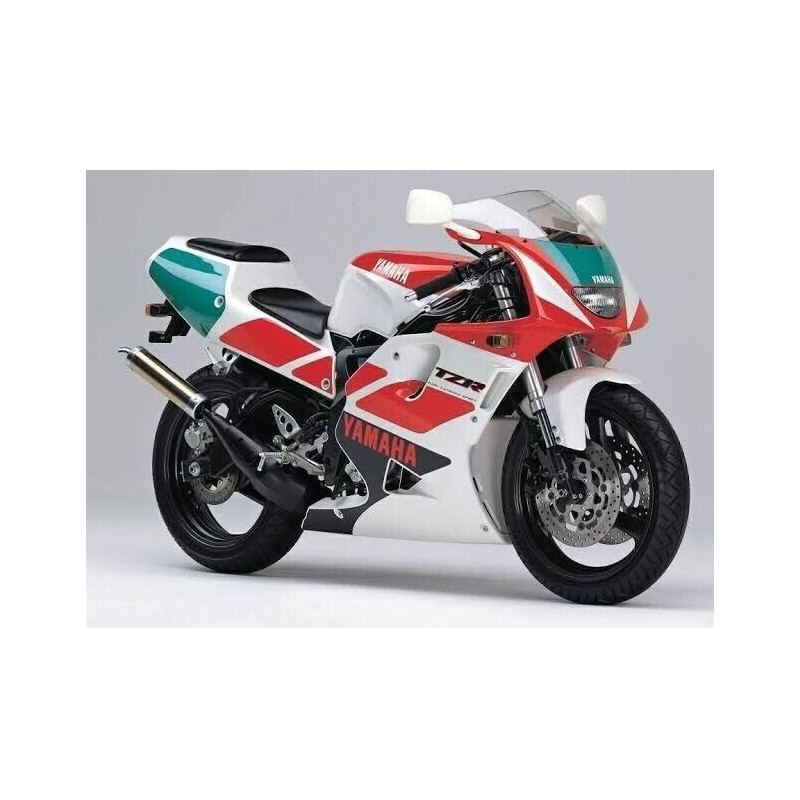Yamaha TZR 250 1995 WHITE/RED/GREEN ADESIVI (Prodotto compatibile)