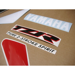 Yamaha TZR 250 1994  WHITE/RED/BLACK ADESIVO (Produto compatível)