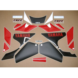 Yamaha TZR 250 1994  WHITE/RED/BLACK ADESIVO (Produto compatível)