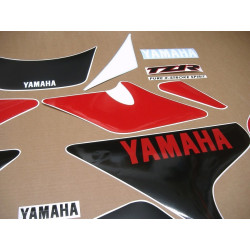 Yamaha TZR 250 1994  WHITE/RED/BLACK ADESIVO (Produto compatível)
