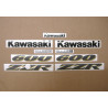 STICKER SET KAWASAKI ZZR 600 1993 - SILVER