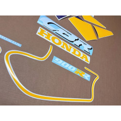 Honda CBR 900RR 1994 BLACK/YELLOW/PURPLE EEUU VERSION AUFKLEBER
