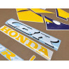 Honda CBR 900RR 1994 BLACK/YELLOW/PURPLE EEUU VERSION AUFKLEBER