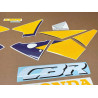 Honda CBR 900RR 1994 BLACK/YELLOW/PURPLE EEUU VERSION STICKERS