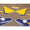 Honda CBR 900RR 1994 BLACK/YELLOW/PURPLE EEUU VERSION ADESIVI