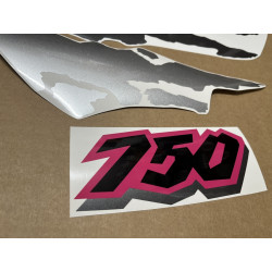 Honda XRV 750 Africa Twin 1993 - SILVER/GREY/PINK