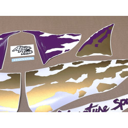 Honda XRV 750 Africa Twin 1994 - PURPLE/BLUE/GOLD