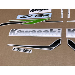 AUFKLEBER SET KAWASAKI ZX-6R