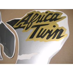 STICKER SET Honda XRV 750 Africa Twin 1995 BLACK/GREY/GOLD