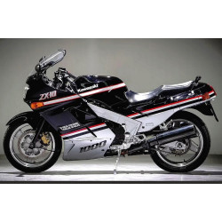 KAWASAKI ZX-10 TOMCAT 1989 BLACK SILVER