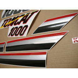 KAWASAKI ZX-10 TOMCAT 1989 BLACK SILVER