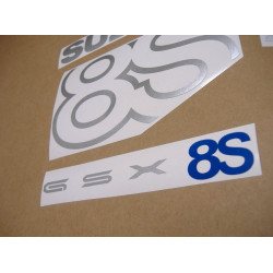Suzuki GSX 8S 2025 - BLUE STICKERS