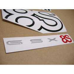 Suzuki GSX 8S 2025 - SILVER STICKERS