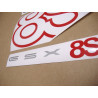 Suzuki GSX 8S 2024 - BLACK/RED PEGATINAS