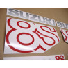 Suzuki GSX 8S 2024 - BLACK/RED PEGATINAS