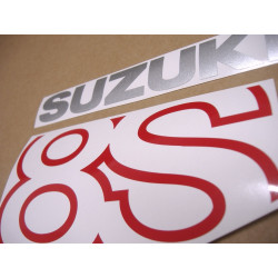 Suzuki GSX 8S 2024 - BLACK/RED STICKERS