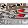 DECALS Suzuki GSX-S 750 2017 BLUE VERSION