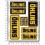 OHLINS small Decal set 12x16 cm 4 stickers Laminated (Compatible Product)