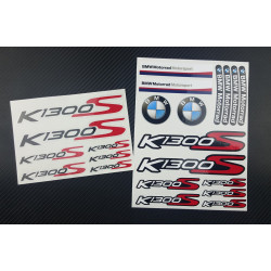 BMW Motorrad K1300S 2 parts motorcycle sticker set Laminated 22 pcs.