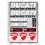 STICKERS DUCATI MONSTER set 13 pcs (Compatible Product)