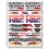 STICKERS HONDA CBR RR Woody Large fairing Decal set 24x32 cm 600RR 1000RR Laminated (Compatible Product)