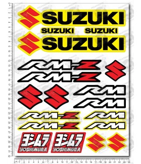 Suzuki RM RM-Z Large Decal set 24x32 cm Laminated (Compatible Product)