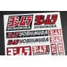 YOSHIMURA Large Decal set 24x32 cm Laminated