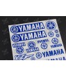 YAMAHA YZ YZF Large Decal set 24x32 cm Laminated motocross 