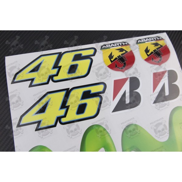 Rossi sticker, sticker 46