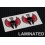 Jorge Lorenzo black spartan decals stickers 2 pcs 6 cm (Compatible Product)