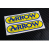 ARROW Special parts exhaust decals stickers 2 pcs 12 cm