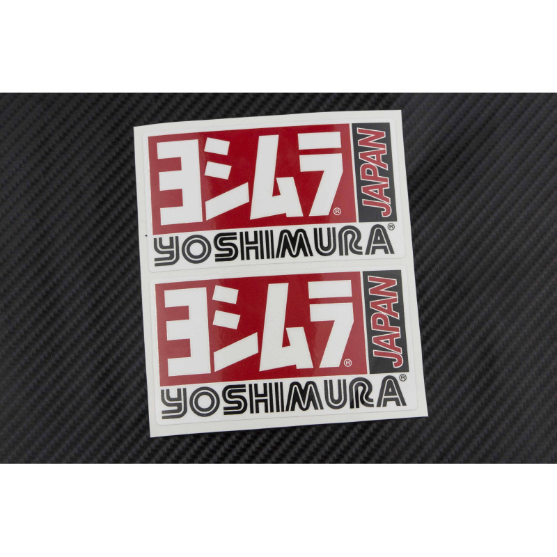 YOSHIMURA exhaust decals stickers 2 pcs HEAT PROOF!