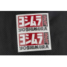 YOSHIMURA exhaust decals stickers 2 pcs HEAT PROOF!