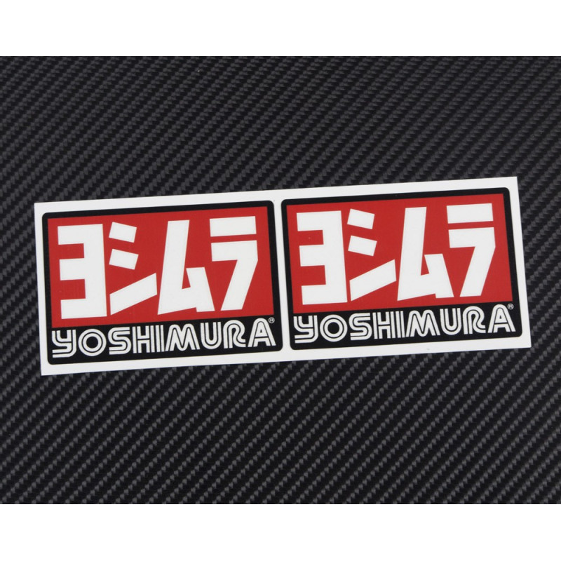 YOSHIMURA exhaust decals stickers 2 pcs HEAT PROOF!