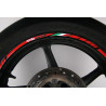 APRILIA Racing Italian flag Wheel decals rim stripes 16 pcs. Laminated full color