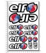 Elf Oils medium Decal sticker set 16x26 cm Laminated Sponsor